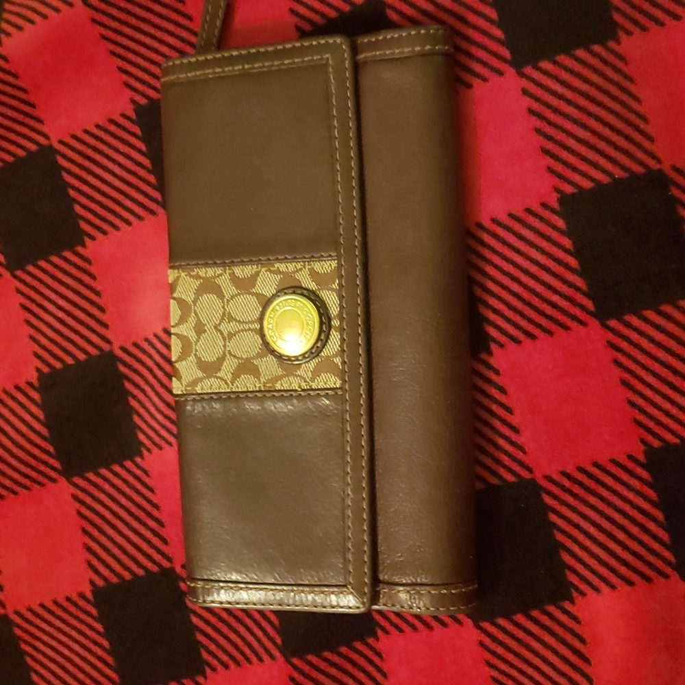 Brown Coach Wallet